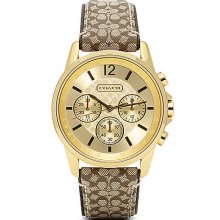 COACH CLASSIC SIGNATURE SPORT STRAP WATCH