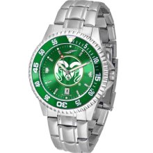 Colorado State Rams Competitor AnoChrome Steel Band Watch