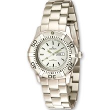 Croton Ladies Stainless Steel Silver Dial Quartz Watch XWA3148