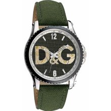 D&g Sestriere Fabric Strap Men's Watch Dw0705