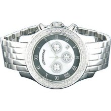 Designer Watches Luxurman Mens Diamond Watch