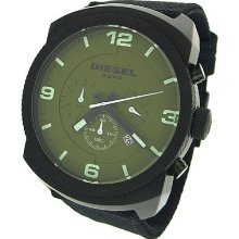 Diesel Chronograph Canvas Strap 50m Mens Watch Dz4194