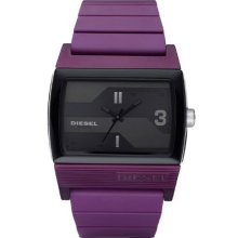 Diesel DZ1391 Black Dial Purple Band Men's Watch