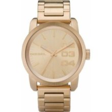 Diesel Dz1466 Mens Nsbb Gold Watch Rrp Â£165