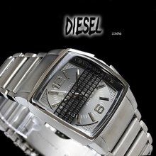 Diesel Men's Luxury Dress All Metal Face Mask Watch Dz1306