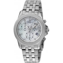 Dilligaf Ds3307-131 Ladies Steel Mop Crystal Dial Watch Â£119