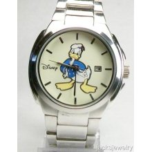 Disney Calendar Mens Donald Duck Watch Gorgeous