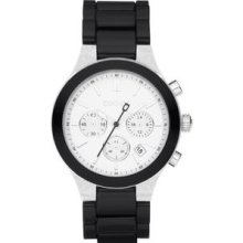 DKNY Chronograph Black Aluminum Ladies Watch NY8264