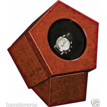 Don Salvatore Watch Winder For Automatic Mechanicals Cambodian Rosewood Finish