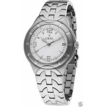 Ebel 9187c41 White Dial Stainless Steel Mens Watch