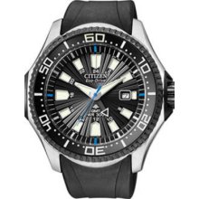 Eco-drive Citizen Promaster Gmt Professional Divers Men's Watch Bj7065-06e