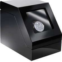 Eilux Single Automatic Watch Winder - Piano Black - JP_3452