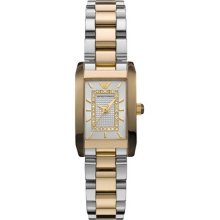 Emporio Armani Ar3171 Women's Two Tone Stainless Steel Diamond Inset Dial Watch