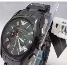 Emporio Armani Ceramic Mens Watch Ar1400.uk Seller