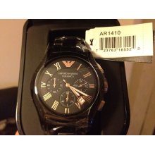 Emporio Armani Ceramic Mens Watch Ar1410. Uk Seller