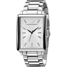 Emporio Armani Classic Mens Stainless Steel Watch Ar0418