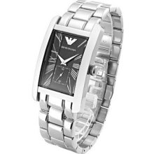 Emporio Armani Mens Black Sub Dial Watch Ar0156