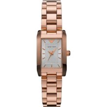 Emporio Armani Rose Gold Ladies Watch AR0361 ...