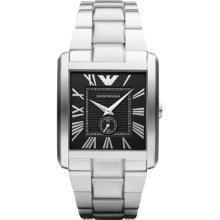 Emporio Armani Watch, Mens Stainless Steel Bracelet 37x35mm AR1642