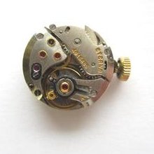 Eterna 1417u Watch Movement And Dial Swiss - Runs And Keeps Time