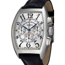 Extra-Large Franck Muller Curvex Chronograph Steel 9880CCAT Watch