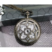 Factory Seller 3pcs Quartz Pocket Watches Necklace Watch Design Bras