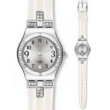 Fancy Me Yls430 Irony Medium Original Classic Core Swatch Watch Gift