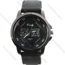 Fashion Army Pilot Men Silicone Rubber Sport Quartz Wrist Watch 5 Colors