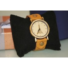 Fashion Casual Unisex Genuine Leather Watch Clock Analog Hour Style