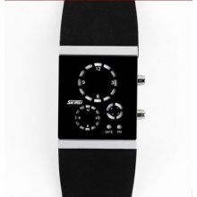 Fashion Skmei Led Watch Jelly Men And Women Sports Watches Students Watch