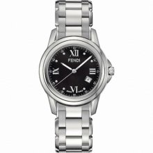 Fendi 'Loop women -Black Dial Stainless Steel Case Quartz Movement F235210