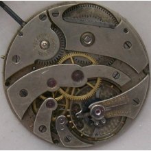 Fine Pocket Watch Movement Grand Prix Paris 1900 42,5 Mm. In Diameter Balance Ok