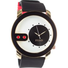 FL 1/4D Exchange Watch - Men's White/Black/Red, One Size