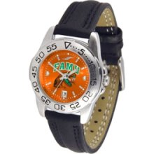 Florida A&M Rattlers NCAA AnoChrome Sport Ladies Watch (Leather