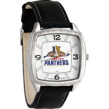 Florida Panther wrist watch : Florida Panthers Retro Watch with Leather Band