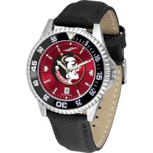 Florida State Seminoles Competitor AnoChrome Poly/Leather Band Watch