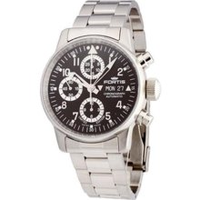 Fortis Men's 597.20.71 M Flieger Chronograph Automatic Day and Da ...