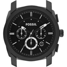 Fossil Machine Stainless Steel Watch Case - Black - C221017