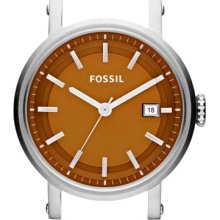 Fossil Stainless Steel Watch Case - Orange - C221010