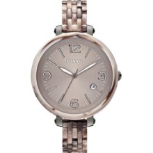 Fossil Womens Heather Resin Watch â€“ Alpine Horn Jr1405