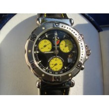 Franchi Menotti Sciabecco Chronograph Quartz Watch - Leather