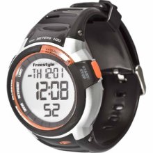 Freestyle Performance Mariner Watch in Black / Orange