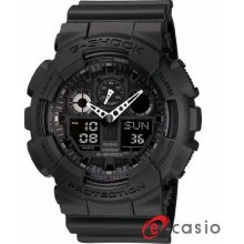 G-Shock G100 Big Combi Military Series Wrist Watch in Matte Black