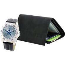 Game Time Dallas Cowboys Nfl-Wwg-Dal Watch And Wallet Nfl Men'S