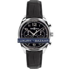 Geneva 126 (SS / Black / Leather)