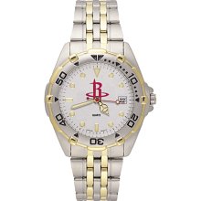 Gents NBA Houston Rockets Watch In Stainless Steel