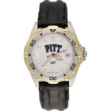 Gents University Of Pittsburgh All Star Watch With Leather Strap