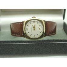 Gents Vintage 9ct Gold 17 Jewel Lever Wristwatch