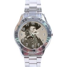 George Custer Stainless Steel Analogue Watch Little Bighorn