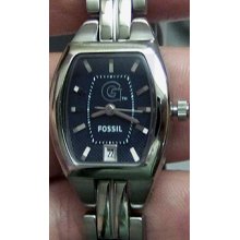 Georgetown Hoyas Fossil Watch Ladies 3 Hand With Date